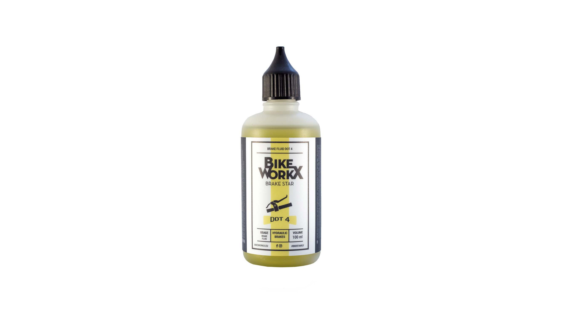BIKEWORKX Brakestar DOT 4 kerékpár fékfolyadék, 100 ml