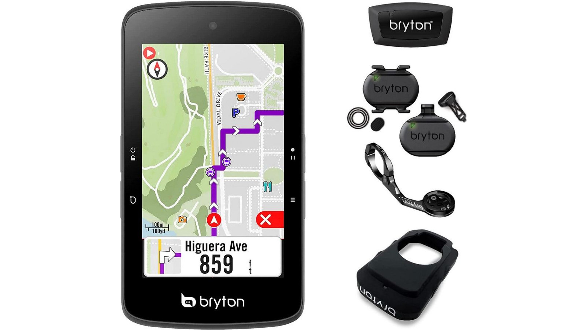 BRYTON Rider S800T GPS kerékpár komputer (HRM+CAD+SPD) BRYTON Rider S800T GPS kerékpár komputer (HRM+CAD+SPD)