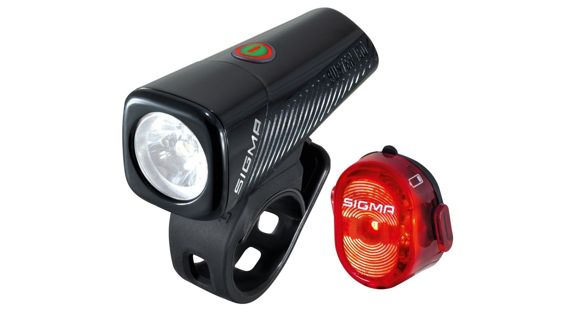 SIGMA Buster 150 USB + Nugget első és hátsó lámpa szett, újratölthető SIGMA Buster 150 USB + Nugget első és hátsó lámpa szett, újratölthető