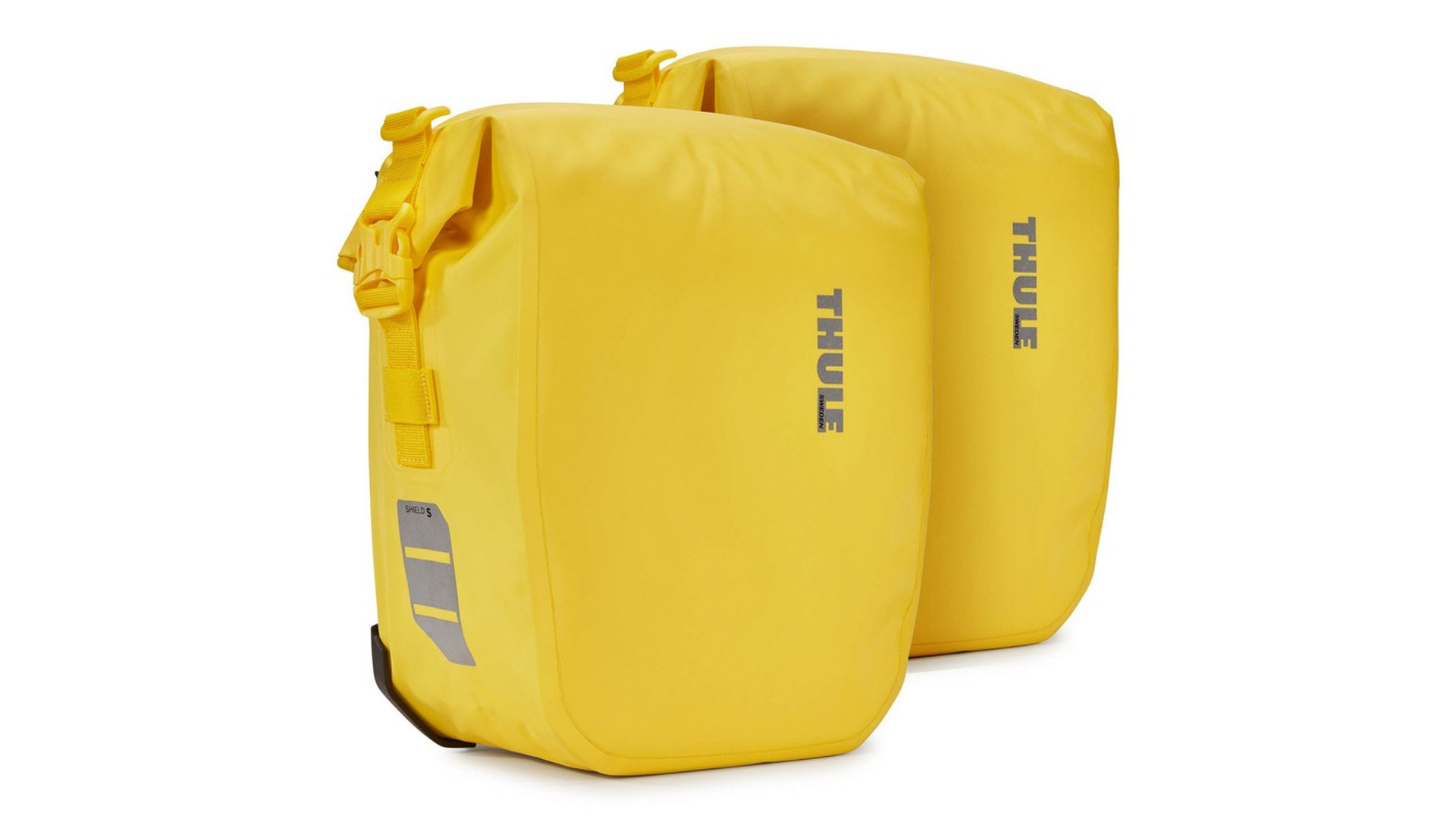 THULE PnP Shield Pannier csomagtartó táska, 2db, 13literes, sárga THULE PnP Shield Pannier csomagtartó táska, 2db, 13literes, sárga