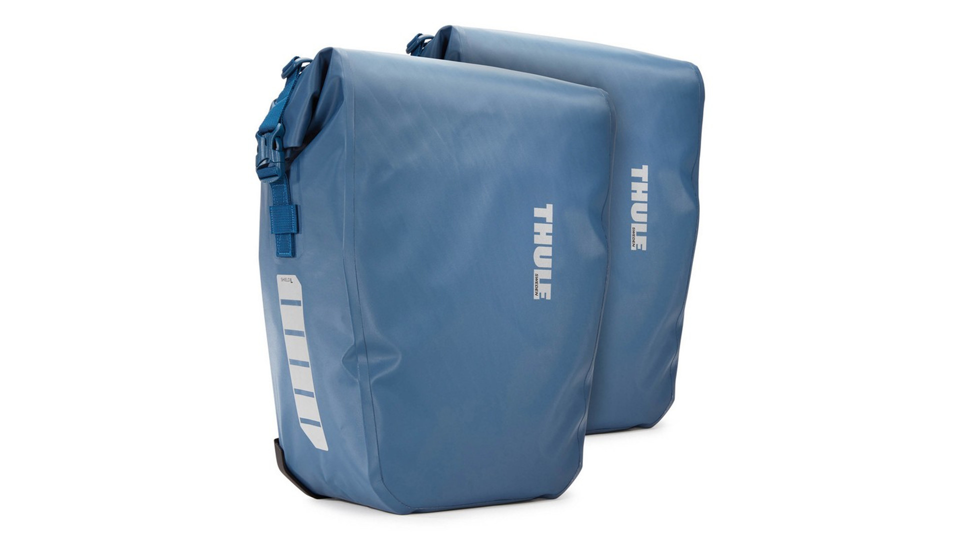 THULE PnP Shield Pannier csomagtartó táska, 2db, 25literes, világoskék THULE PnP Shield Pannier csomagtartó táska, 2db, 25literes, világoskék