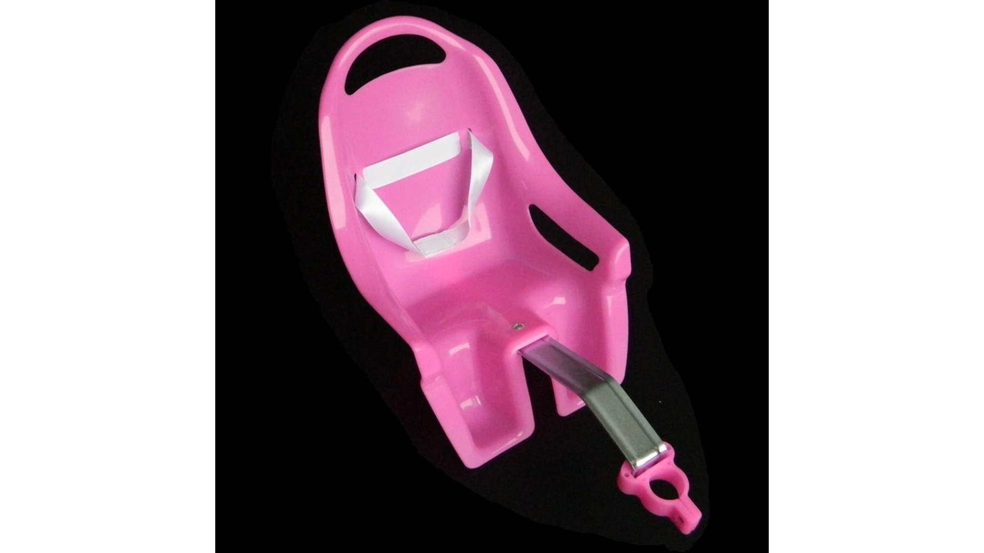 Gyermekülés játékbabához nyeregcsőre, pink Gyermekülés játékbabához nyeregcsőre, pink