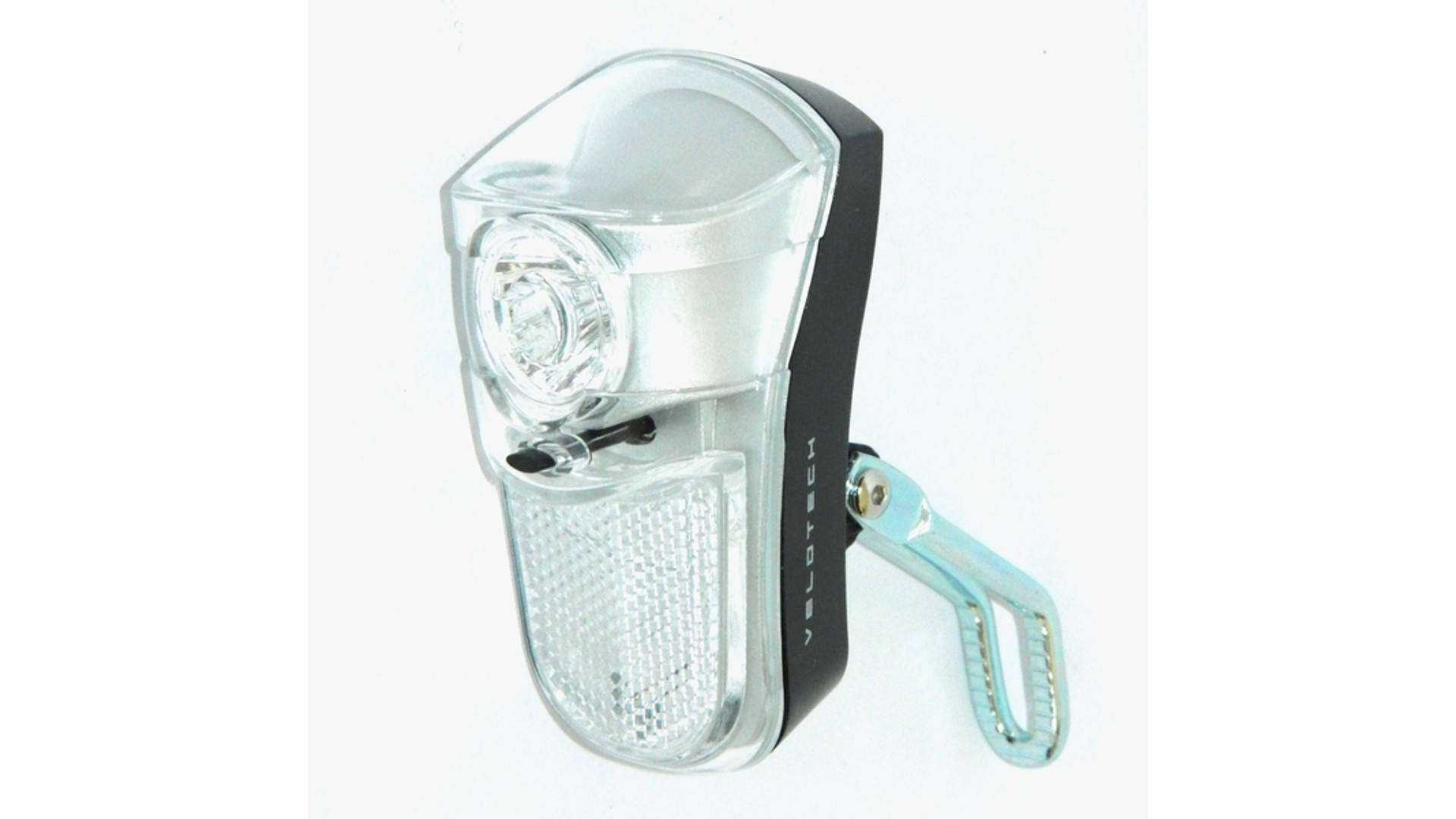 VELOTECH első lámpa villára, elemes, 1LED VELOTECH első lámpa villára, elemes, 1LED