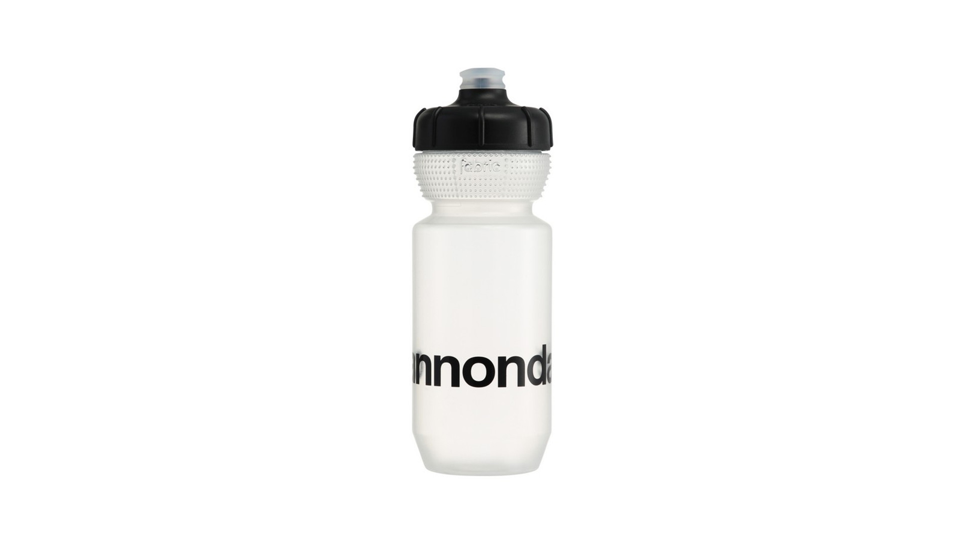 Cannondale Gripper Logo kerékpáros kulacs, 600ml, átlátszó/fekete