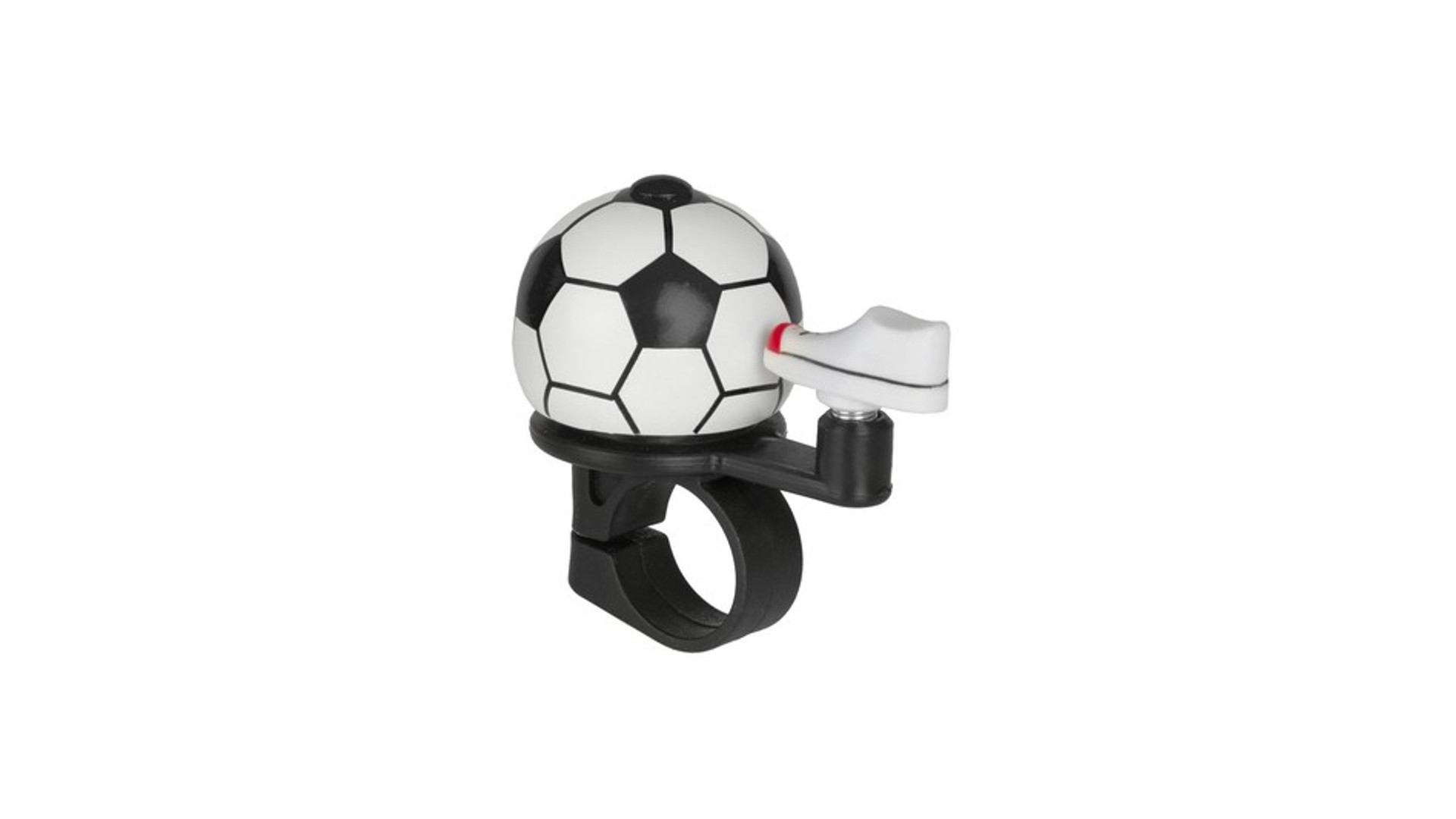 CSEPEL gyermek kerékpár csengő, focis, alu, 38mm CSEPEL gyermek kerékpár csengő, focis, alu, 38mm