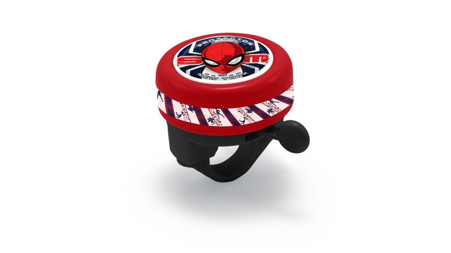 Disney / Marvel Pókember gyermek kerékpár csengő, piros, 55 mm Disney / Marvel Pókember gyermek kerékpár csengő, piros, 55 mm