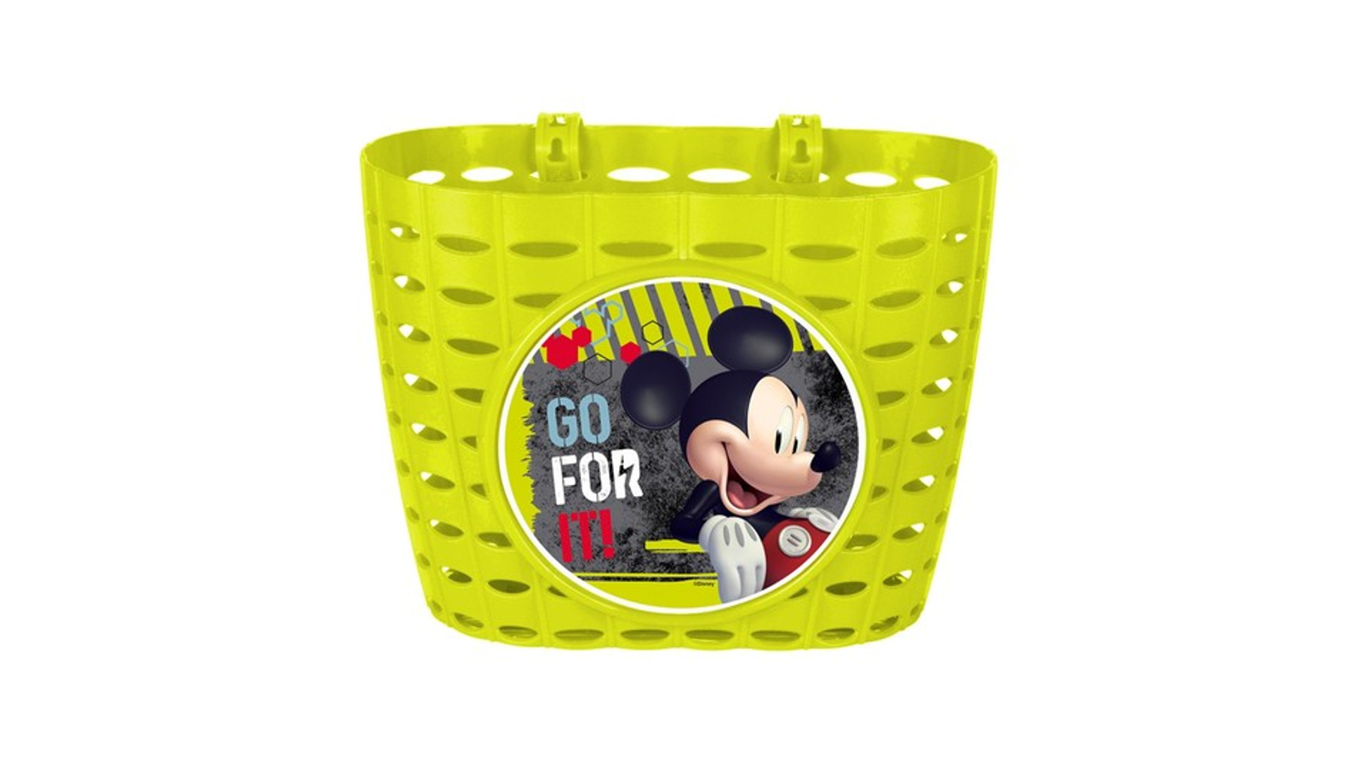 Disney Mickey egér első kosár gyermekkerékpárra, 12-20", neon Disney Mickey egér első kosár gyermekkerékpárra, 12-20", neon