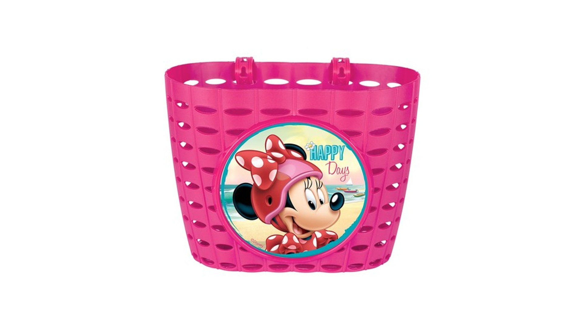 Disney Minnie Mouse első kosár gyermekkerékpárra, 12-20", rózsaszín Disney Minnie Mouse első kosár gyermekkerékpárra, 12-20", rózsaszín