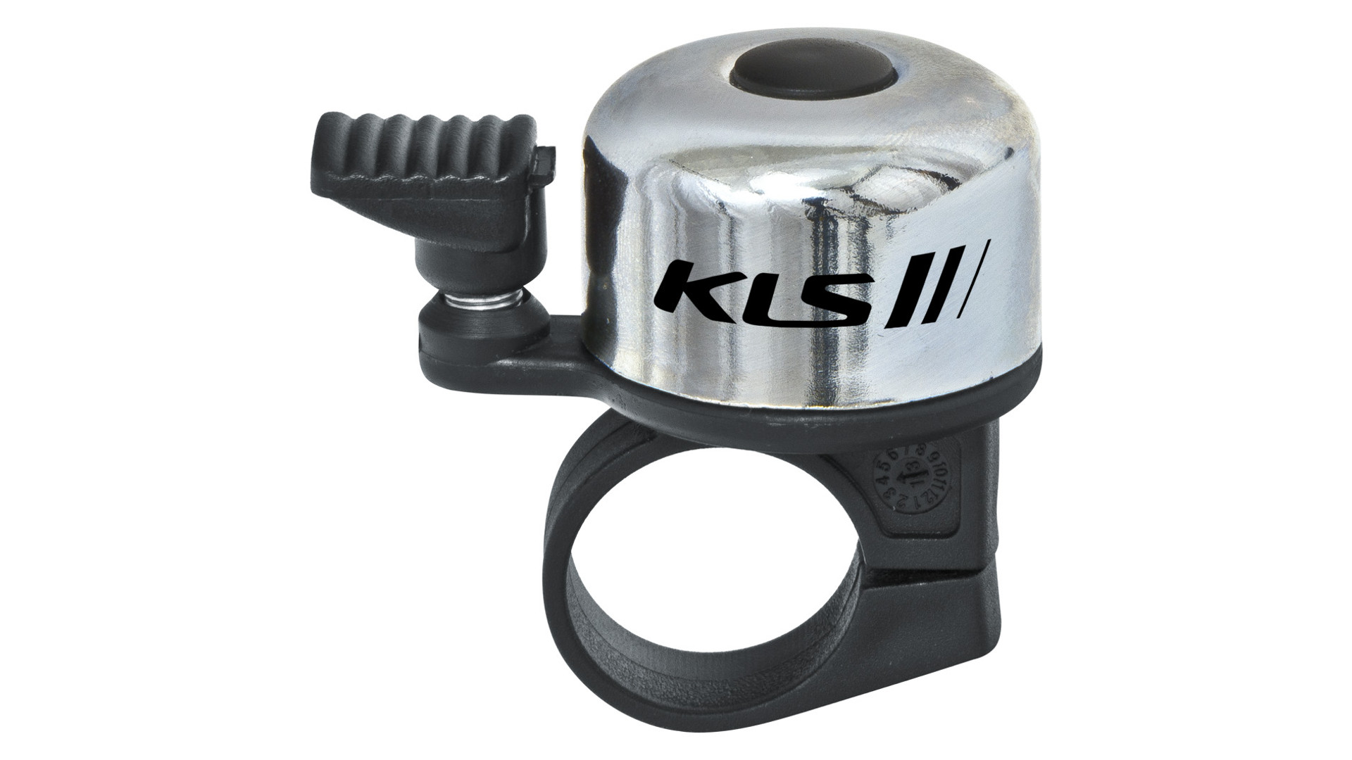 KLS Bang 10 kerékpár csengő, silver (OEM)