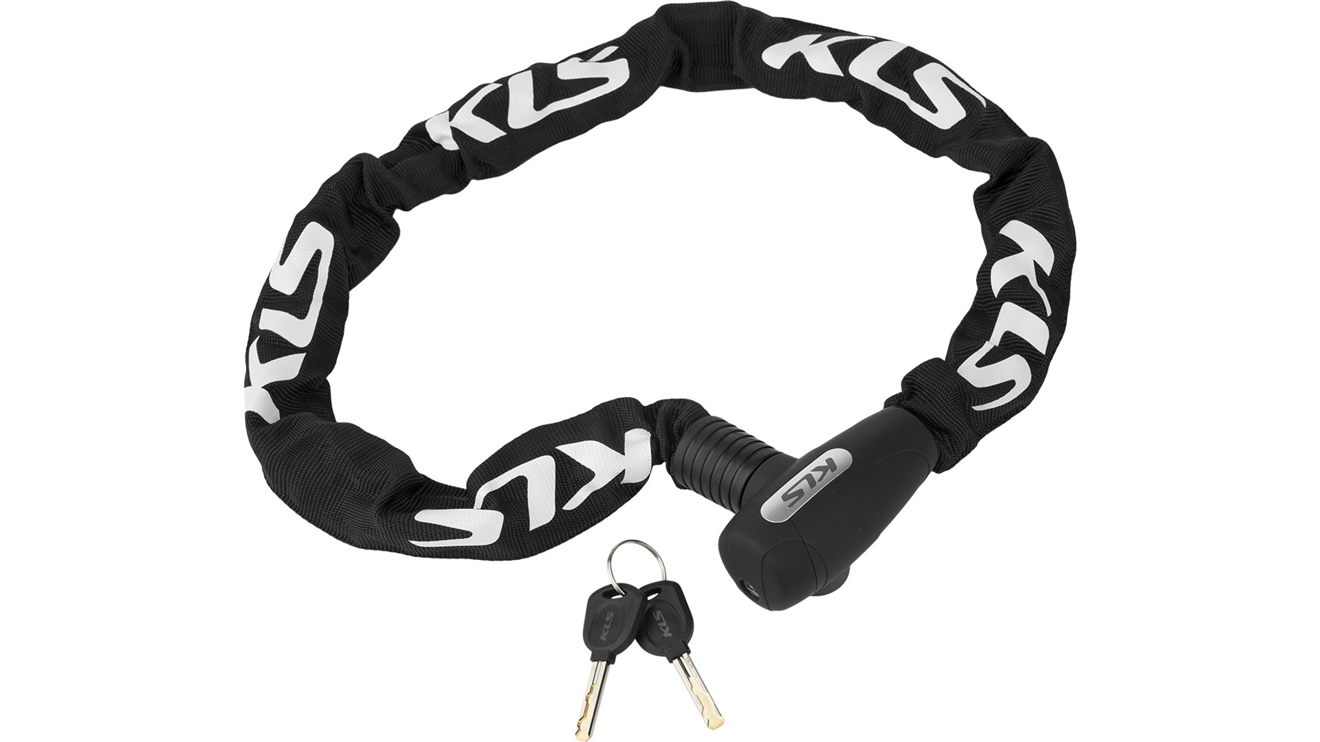 KLS Chainlock 8 kerékpárlakat (láncos zár), kulcsos, 8x1000 mm, fekete