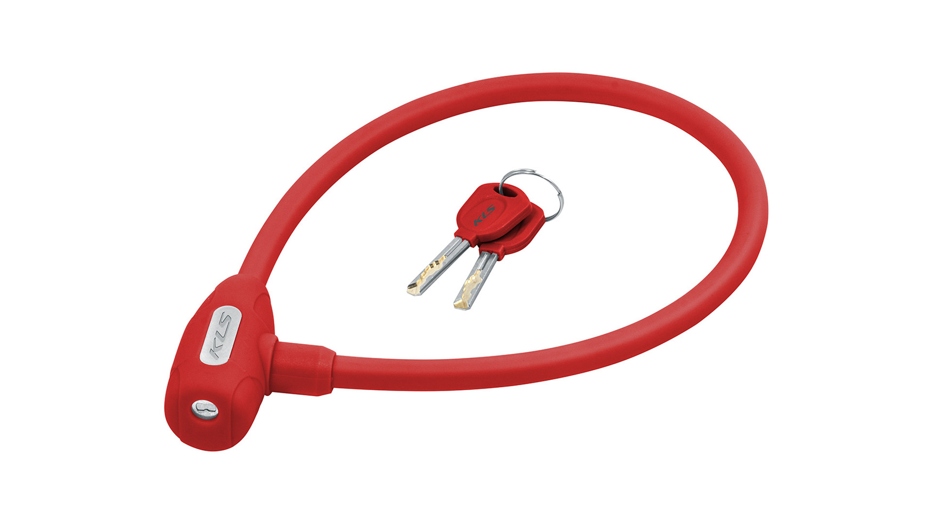 KLS Jolly kerékpárlakat (kábelzár), 65 cm, piros KLS Jolly kerékpárlakat (kábelzár), 65 cm, piros