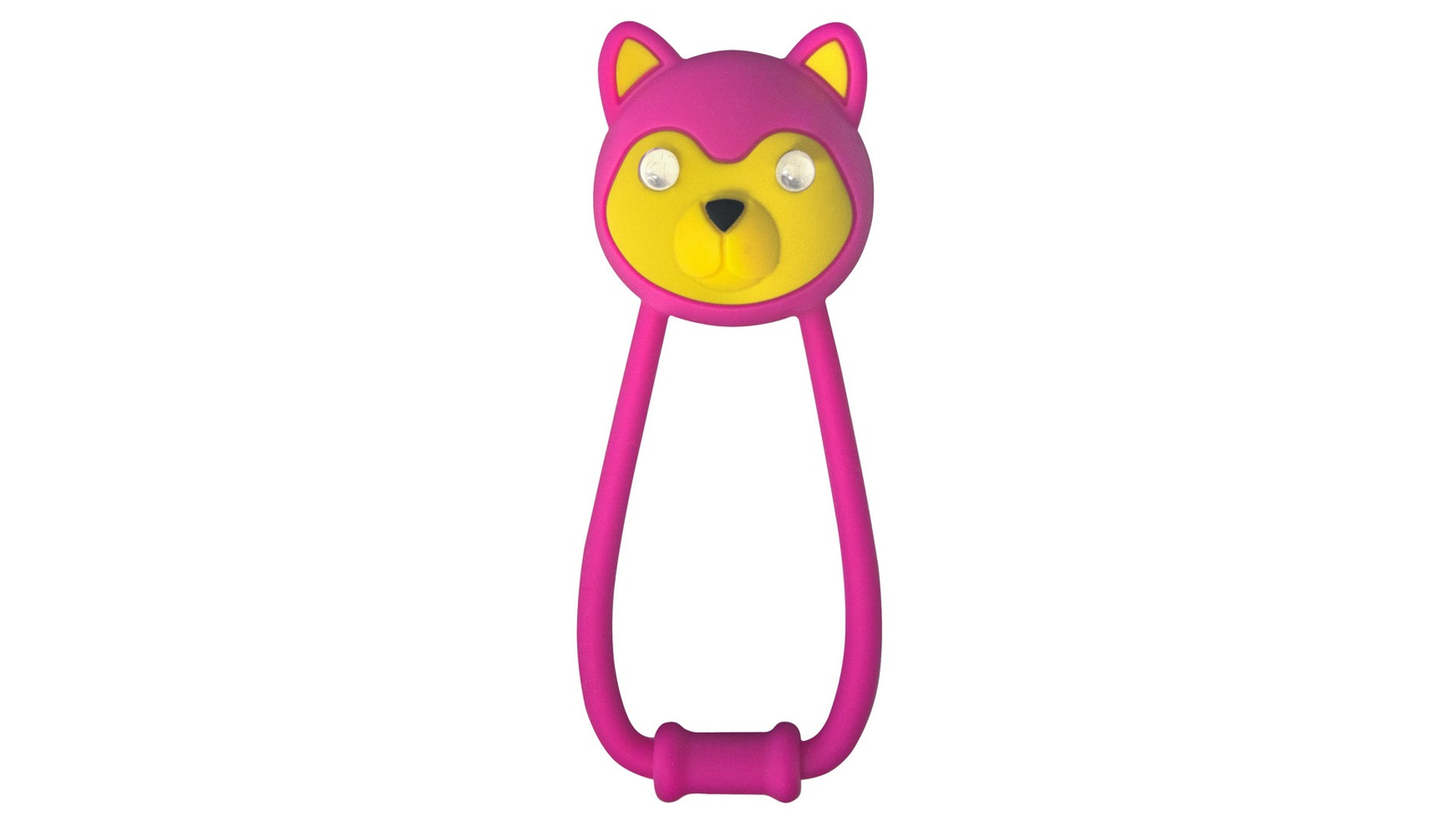 KLS Teddy első lámpa, elemes, magenta KLS Teddy első lámpa, elemes, magenta