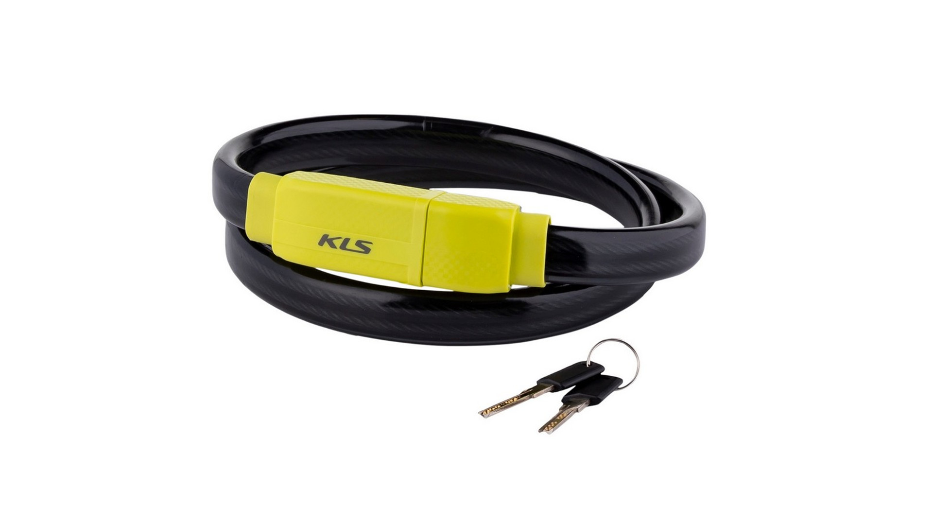 KLS Loop kerékpárlakat (kábelzár), 90 cm, zöld