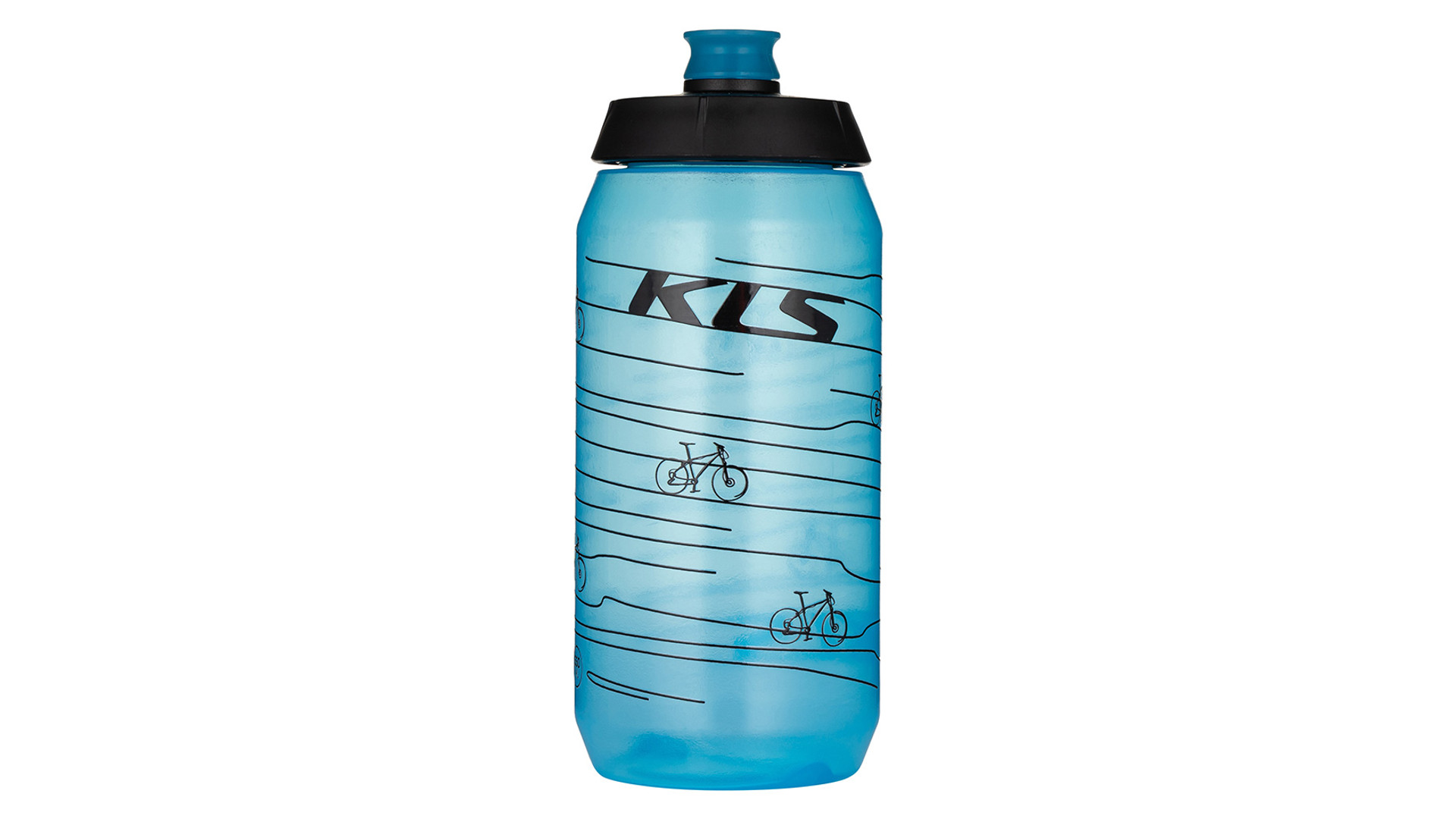 KELLYS Kolibri kulacs, 550ml, Transparent Blue KELLYS Kolibri kulacs, 550ml, Transparent Blue