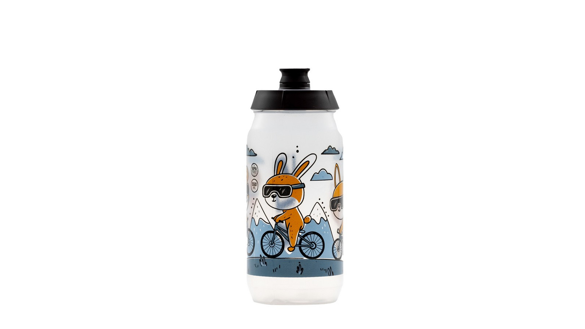KELLYS Kolibri kulacs, 550ml, Transparent Kids