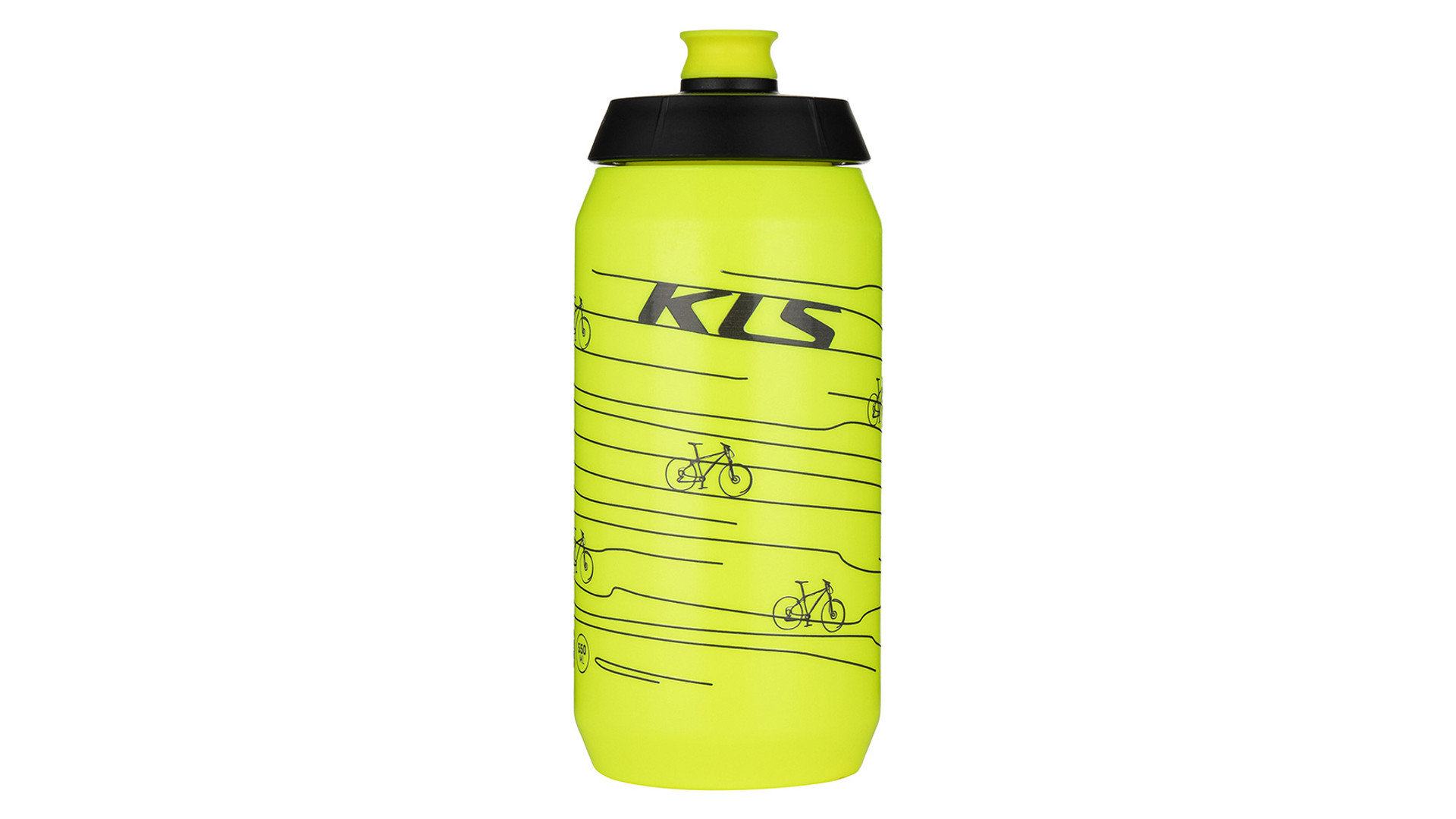 KELLYS Kolibri kulacs, 550ml, Neon Yellow