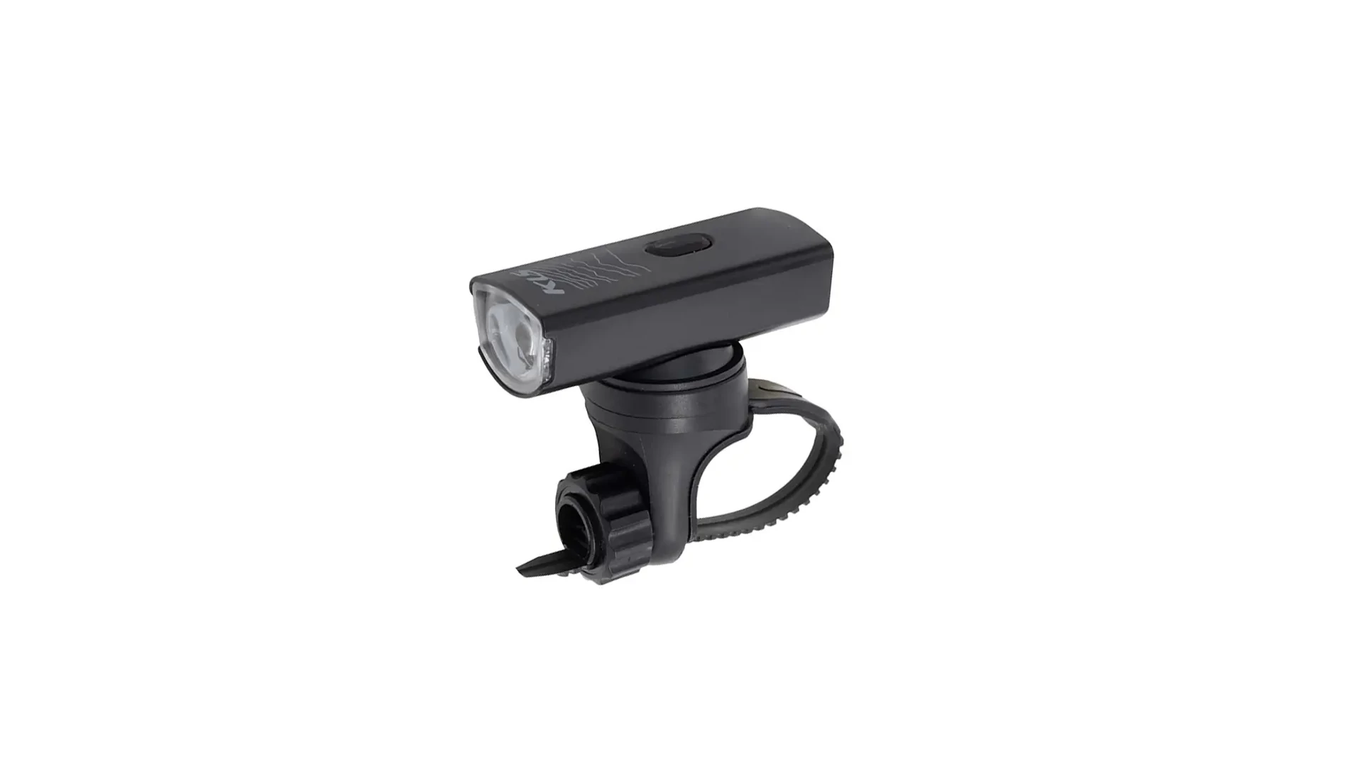 KLS Glo 350 USB első lámpa, Garmin/GoPro kompatibilis, 350 lumen, tölthető