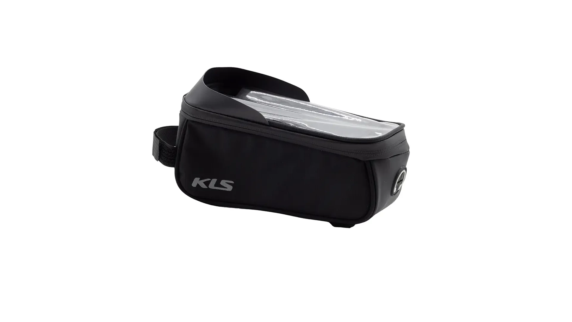 KLS Vista táska felső vázcsőre okostelefon tartóval, vízálló, 1,9 liter (20x10x9,5cm)