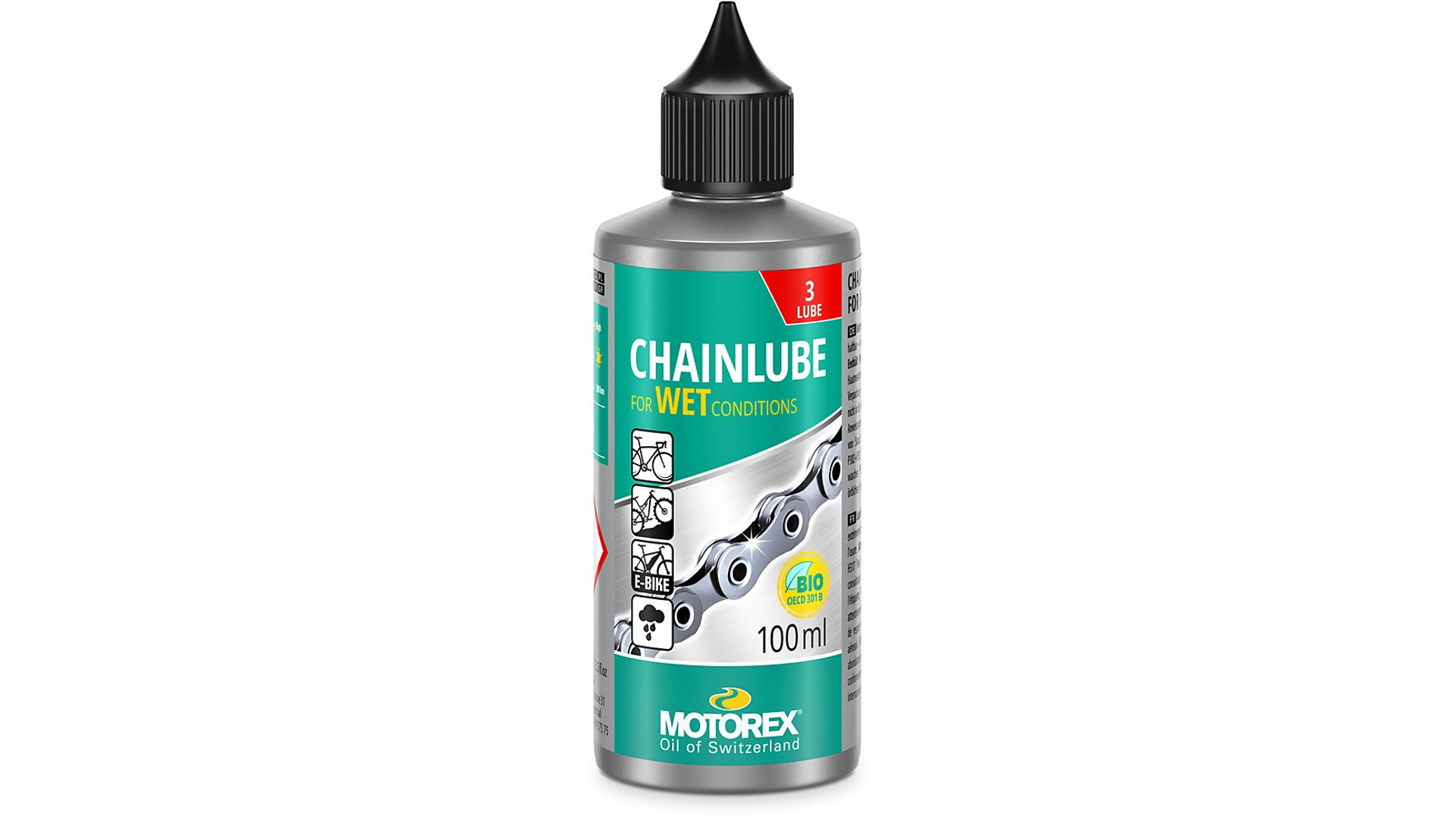MOTOREX Chainlube for Wet Conditions láncolaj nedves körülményekhez, 100ml MOTOREX Chainlube for Wet Conditions láncolaj nedves körülményekhez, 100ml