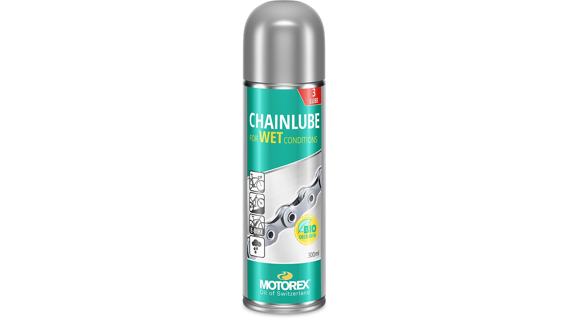 MOTOREX Chainlube for Wet Conditions láncolaj nedves körülményekhez, 300ml MOTOREX Chainlube for Wet Conditions láncolaj nedves körülményekhez, 300ml