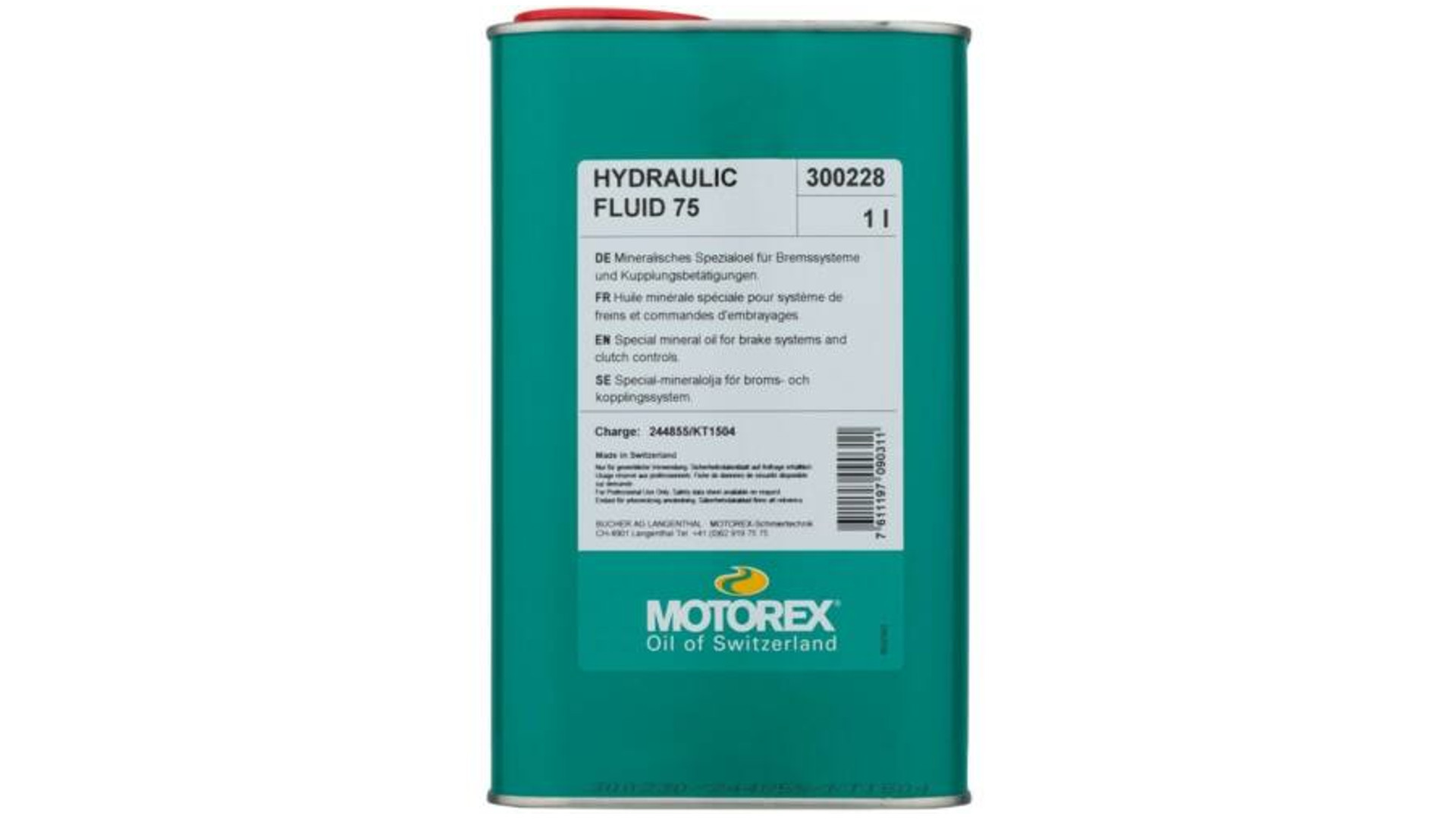 MOTOREX Hydraulic Fluid 75 ásványi olaj hidraulikus fékekhez, 1000ml MOTOREX Hydraulic Fluid 75 ásványi olaj hidraulikus fékekhez, 1000ml