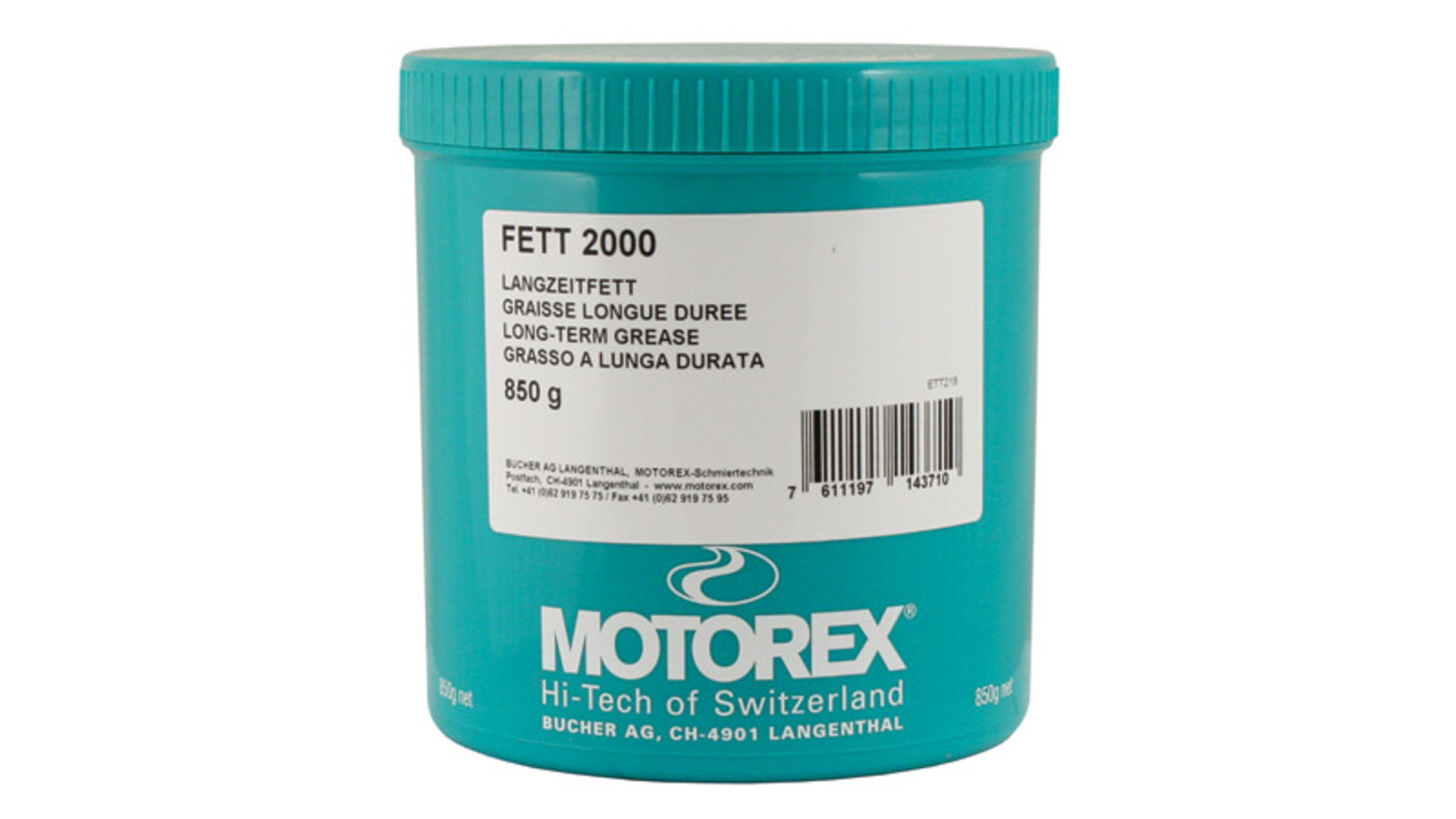 MOTOREX Bike Grease 2000 zöld zsír, 850g