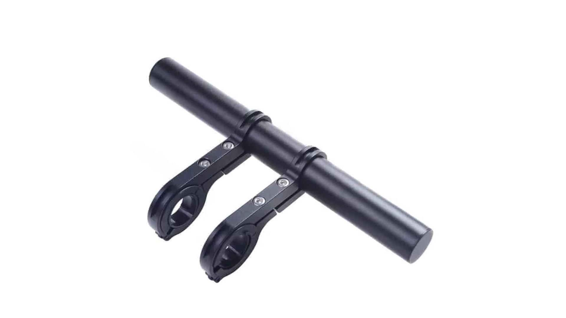 SUNIIK kormány bővítő / extender kerékpárra / rollerre, 200x20 mm, alumínium, fekete