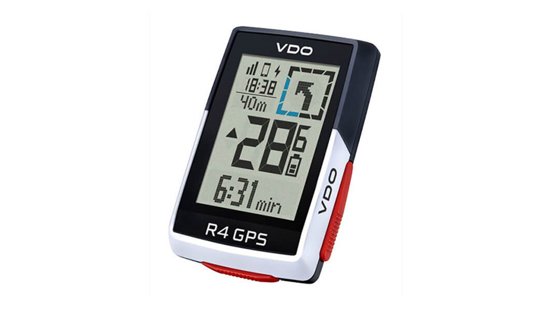 VDO R4 GPS kerékpárkomputer e-bike funkciókkal és navigációval VDO R4 GPS kerékpárkomputer e-bike funkciókkal és navigációval