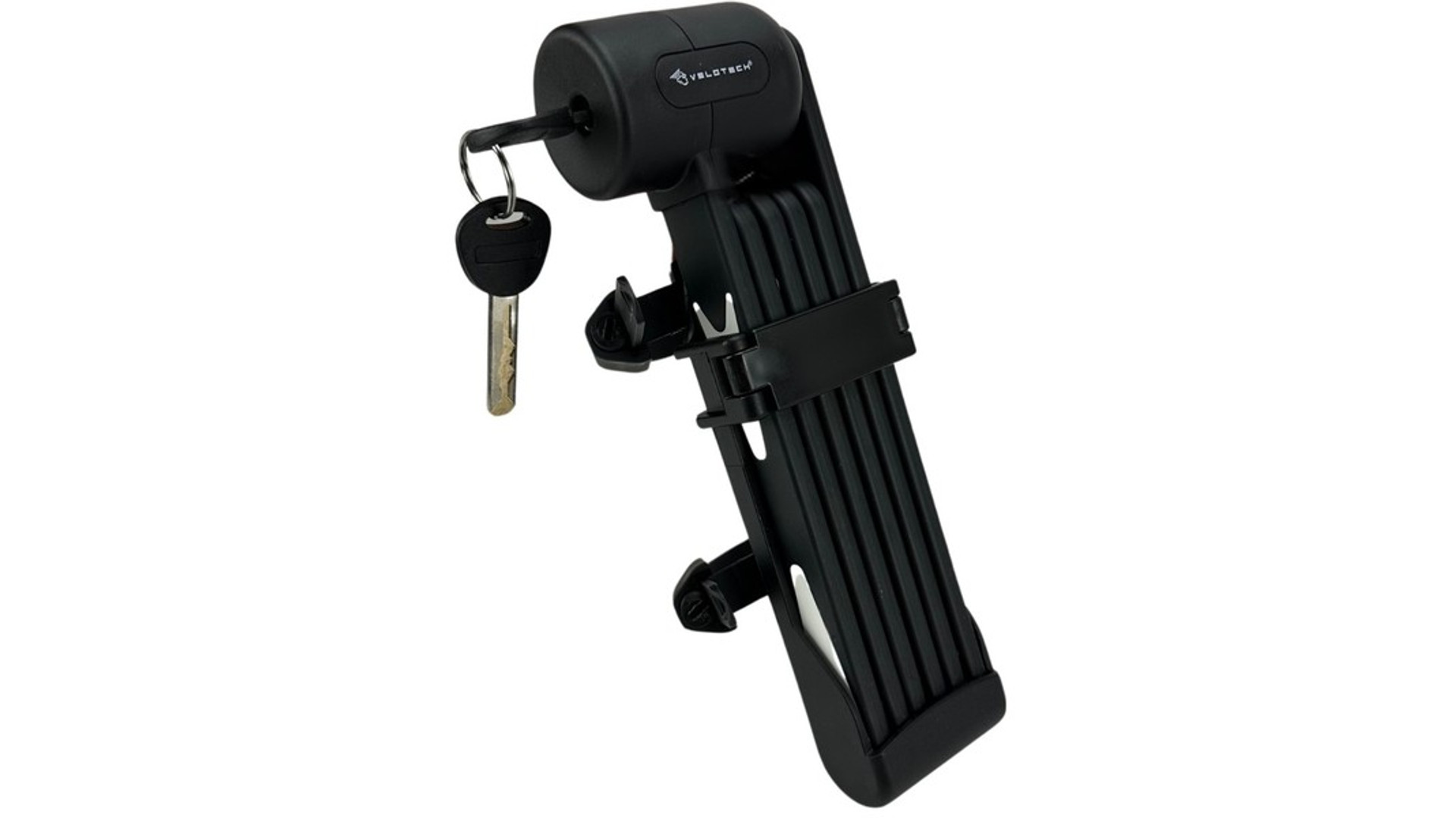 VELOTECH 970 összehajtható kerékpárlakat (collstockzár) tartóval, 97 cm, fekete