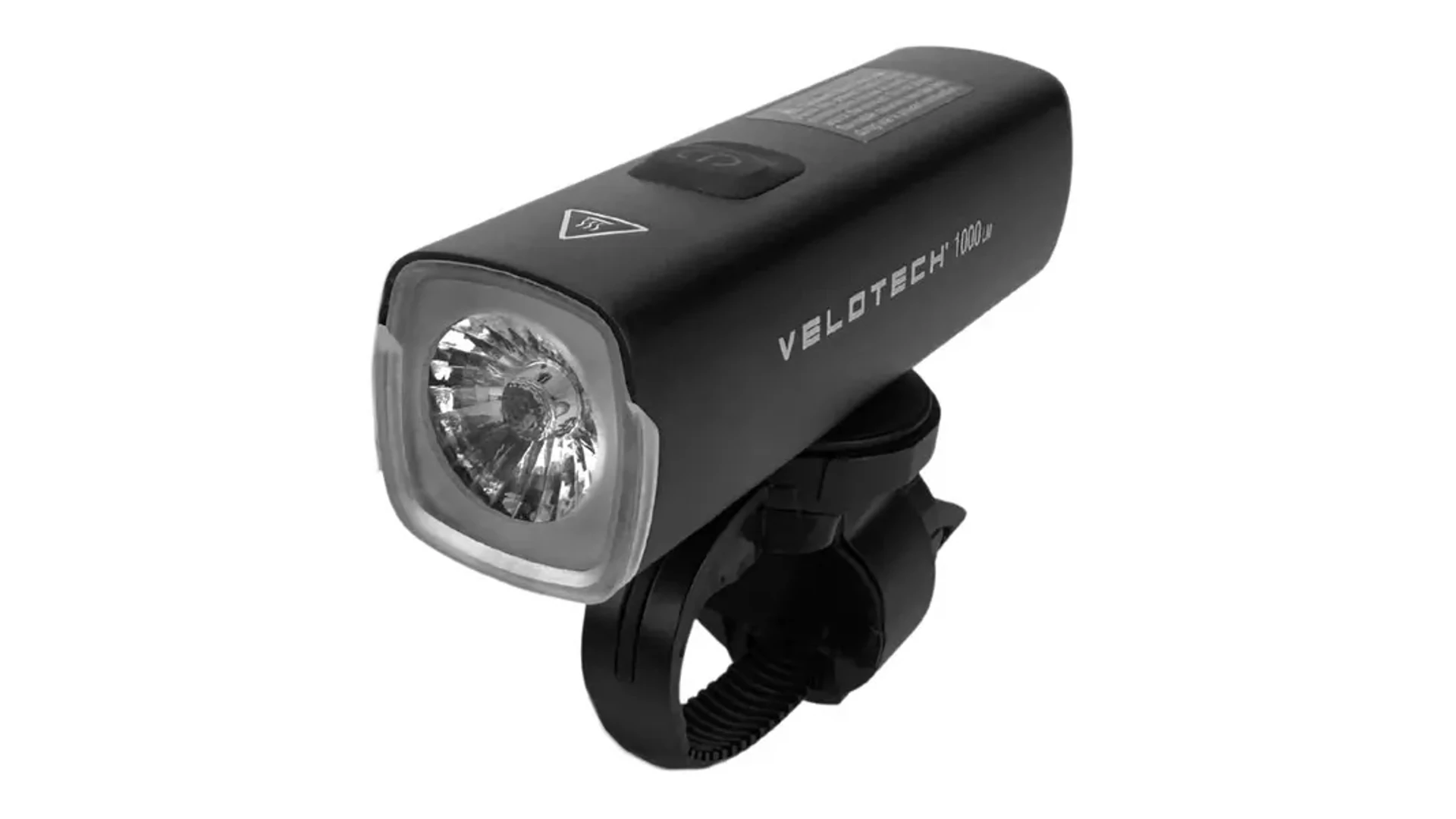 VELOTECH 1000LM USB első lámpa, 1000 lumen, alu