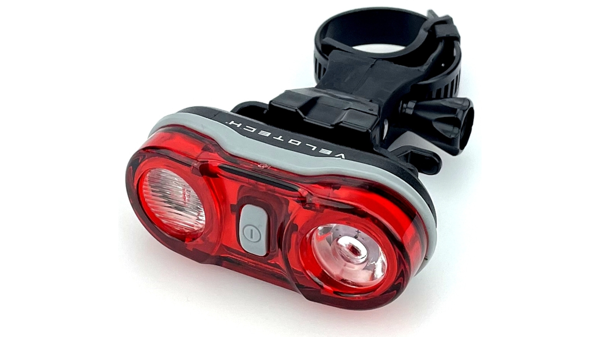 VELOTECH 2x0,5W hátsó lámpa / villogó, elemes