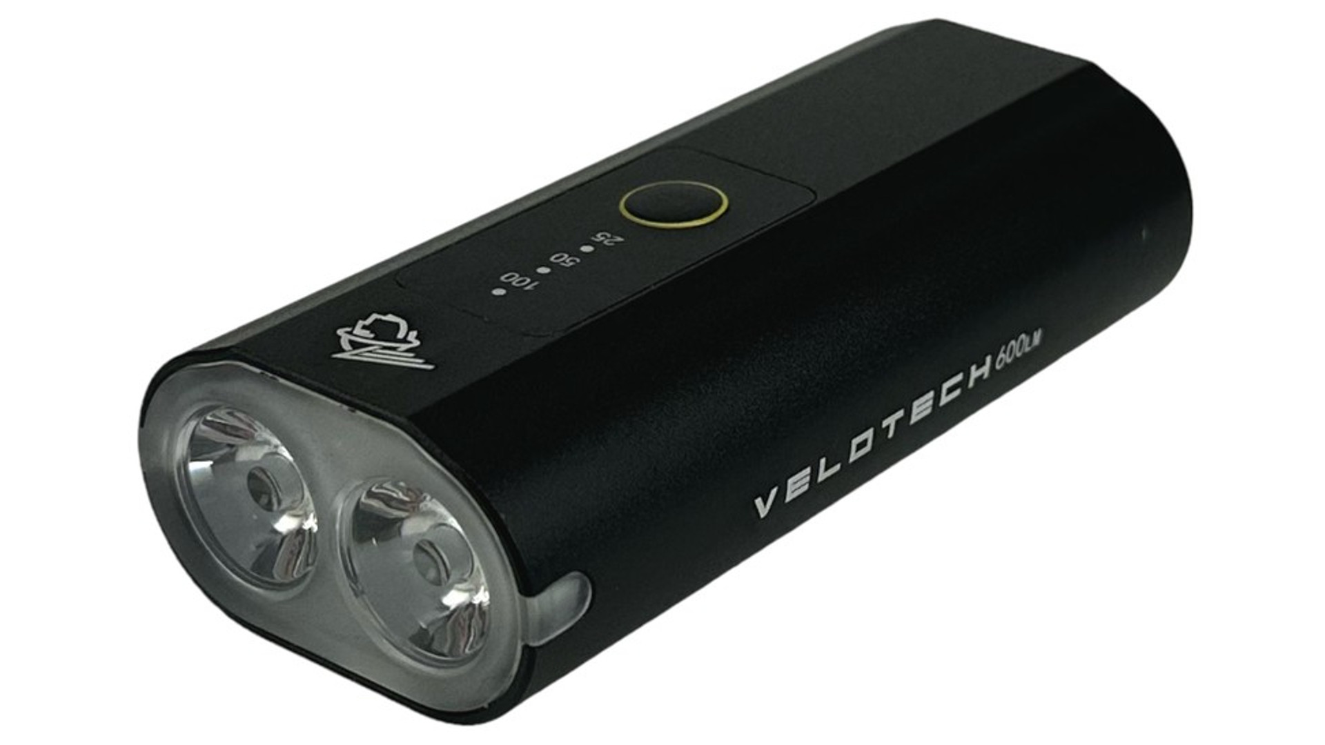VELOTECH Pro 600L 2LED USB első lámpa, 600 lumen VELOTECH Pro 600L 2LED USB első lámpa, 600 lumen