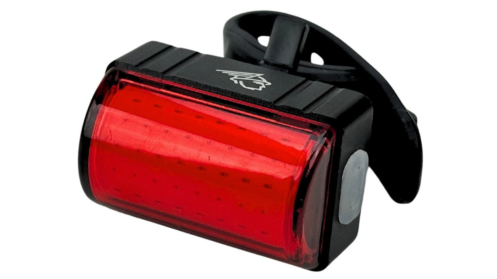 VELOTECH Pro Halfdom USB hátsó lámpa / villogó, 120 lumen, alu