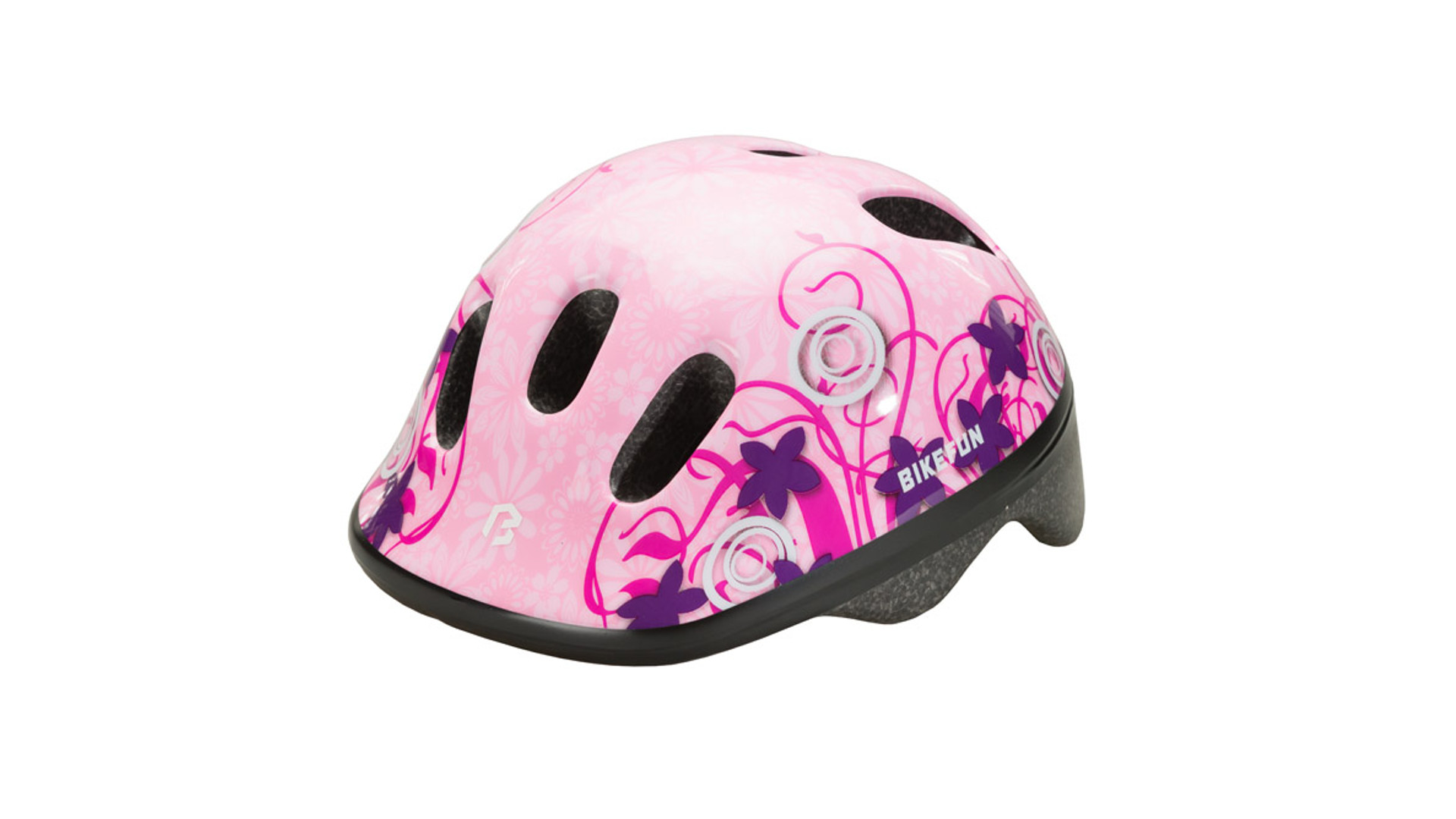 BIKEFUN Ducky kerékpáros sisak, pink, XS (44-48 cm)
