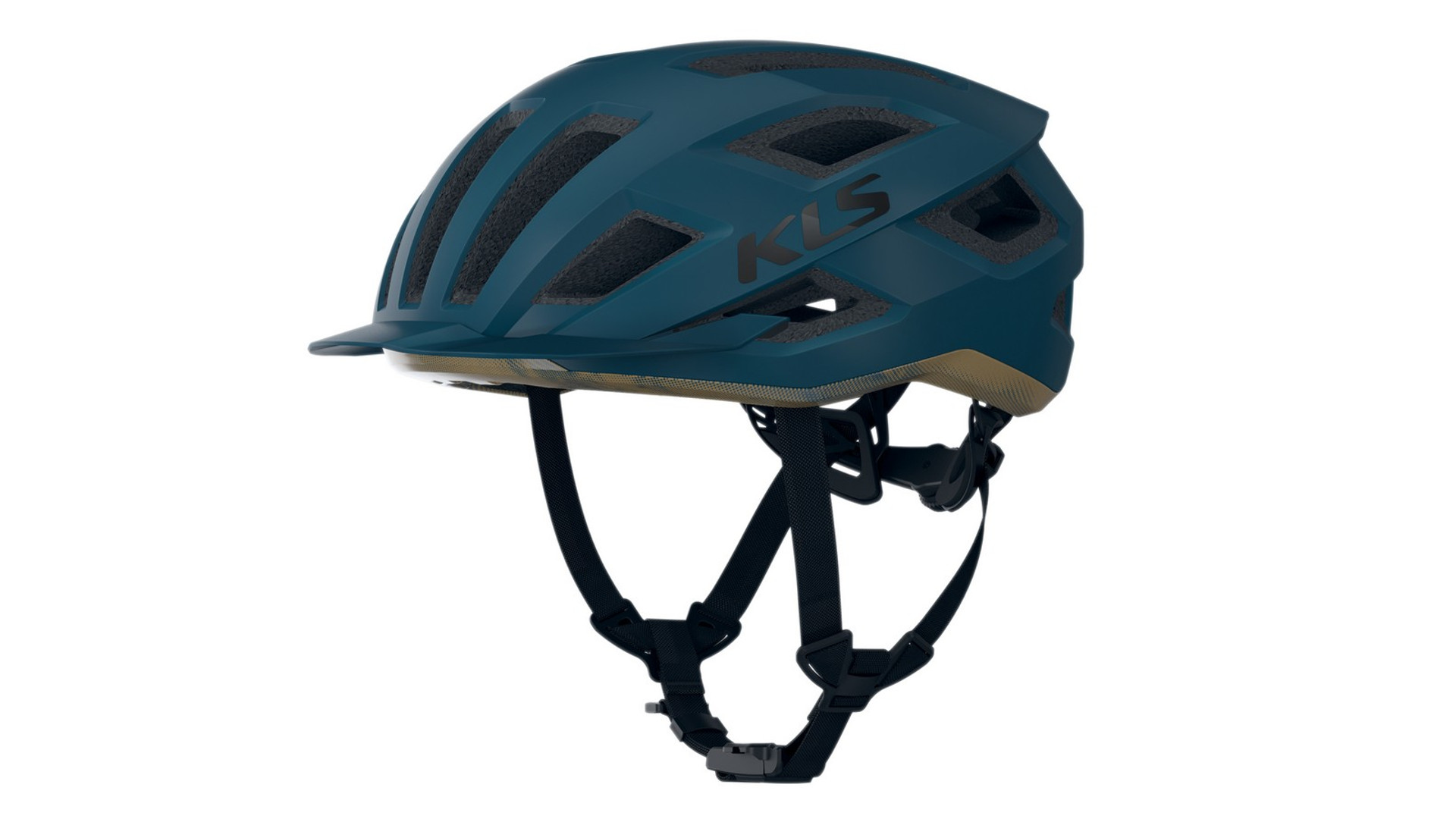 KELLYS Dynamic II kerékpáros sisak, Thunderstorm Blue, S/M (52-55cm)