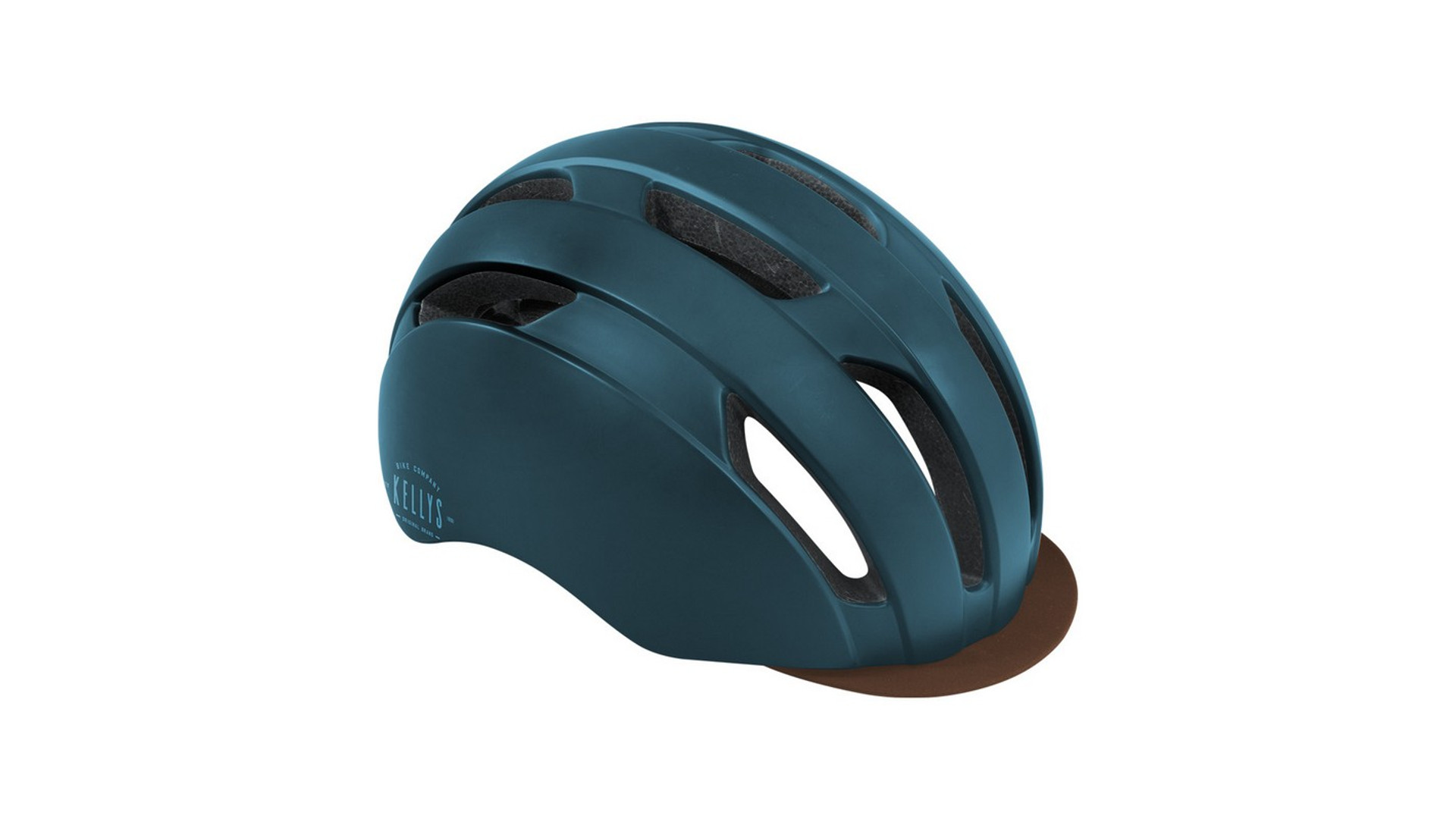 KELLYS Town Cap városi kerékpáros sisak LED lámpával, sötétkék, M/L (57-61cm) KELLYS Town Cap városi kerékpáros sisak LED lámpával, sötétkék, M/L (57-61cm)