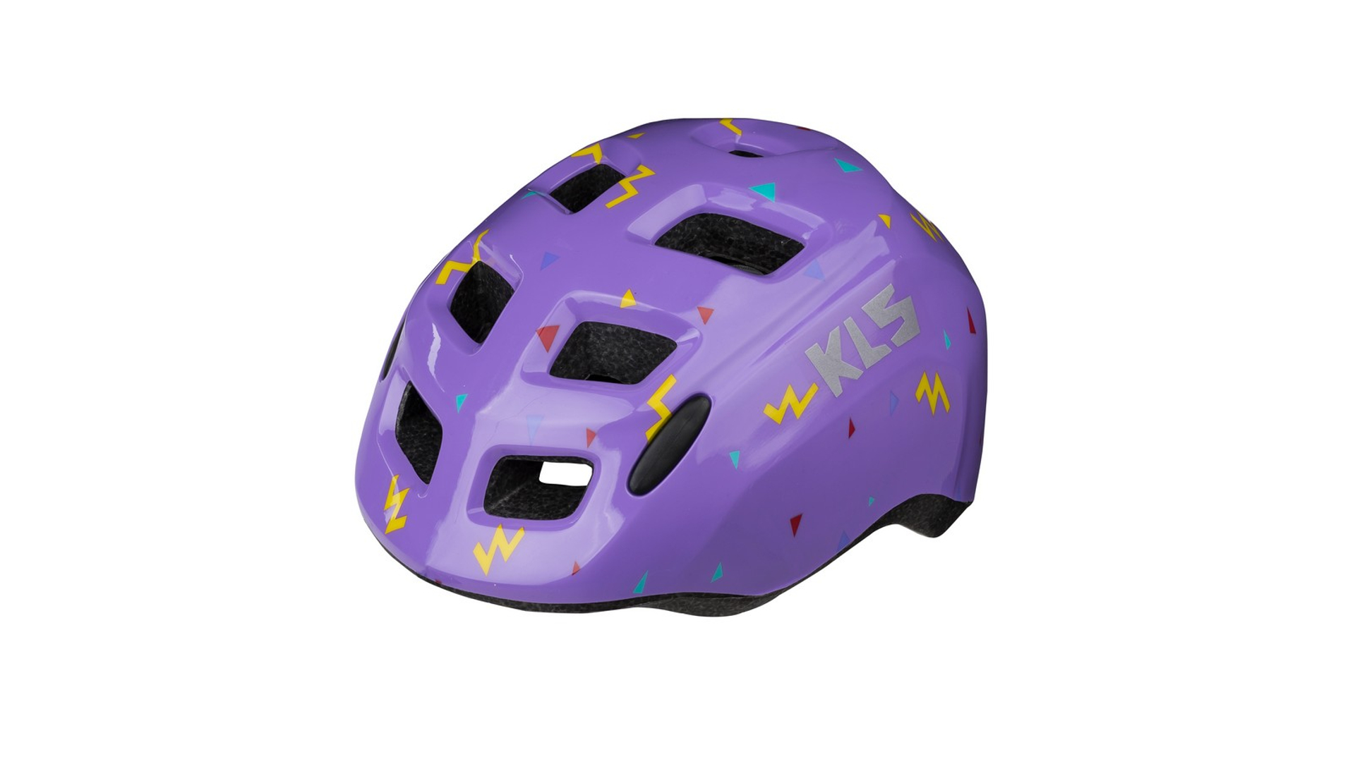 KELLYS Zigzag gyermek kerékpáros sisak, purple, S (49-53cm)