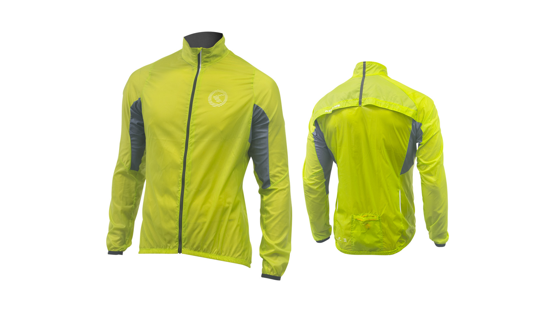 KELLYS Windpack kerékpáros kabát / széldzseki, green, M