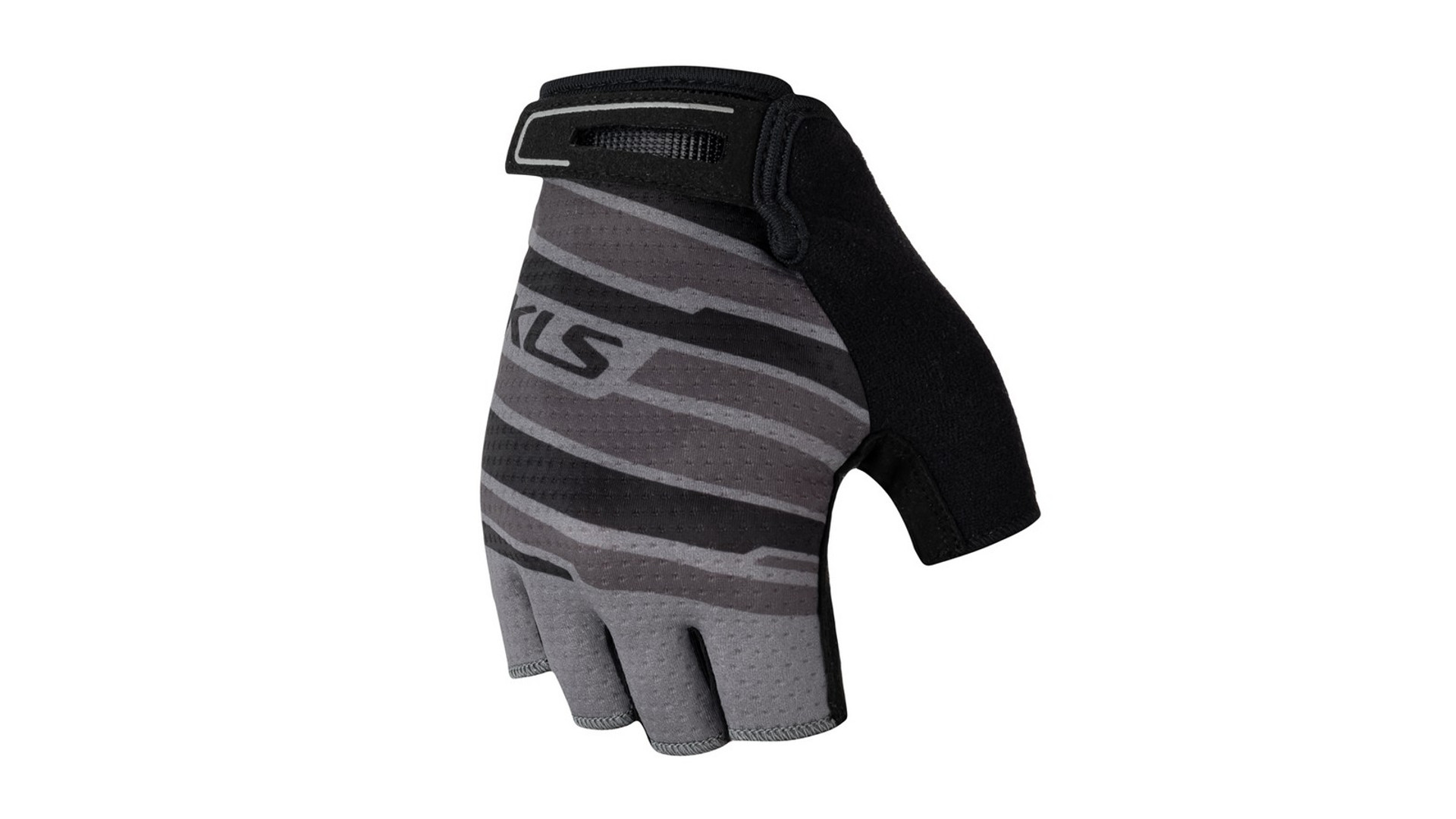 KLS Factor 022 rövidujjú kerékpáros kesztyű, black, S KLS Factor 022 rövidujjú kerékpáros kesztyű, black, S