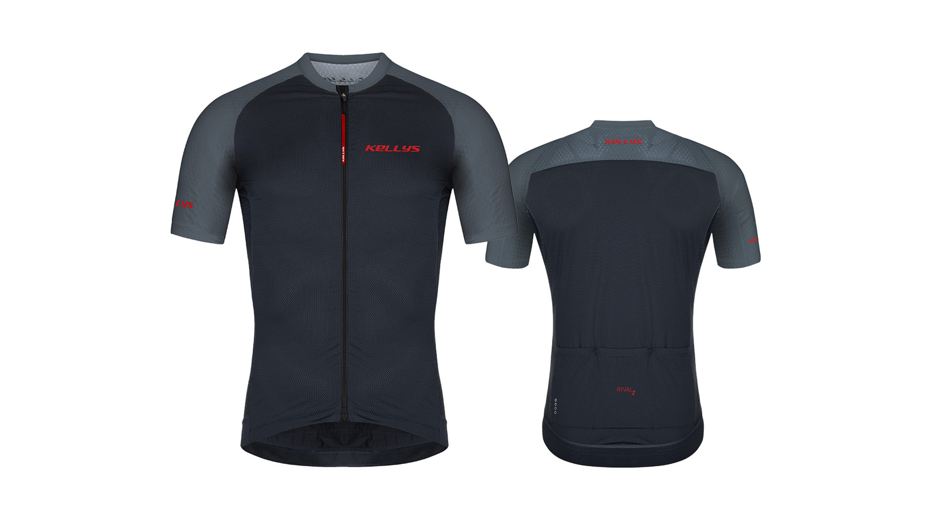 KELLYS Rival 2 rövid ujjú országúti/MTB XC mez, blue, M KELLYS Rival 2 rövid ujjú országúti/MTB XC mez, blue, M