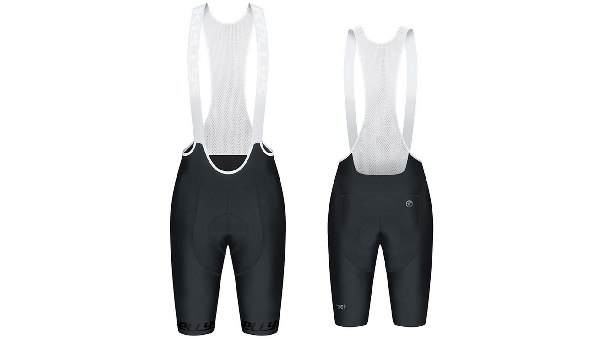 KELLYS Rival 2 rövid, kantáros kerékpáros nadrág betéttel, black, M KELLYS Rival 2 rövid, kantáros kerékpáros nadrág betéttel, black, M
