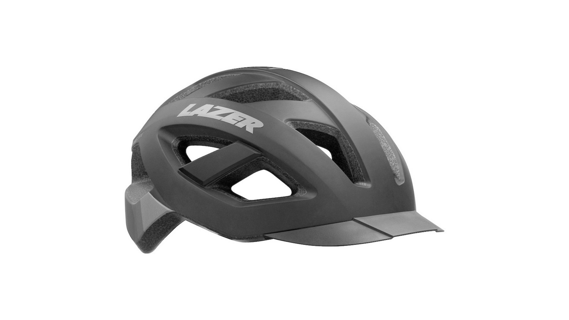 LAZER Cameleon kerékpáros sisak (+NET), matt fekete / szürke, S (52-56cm)