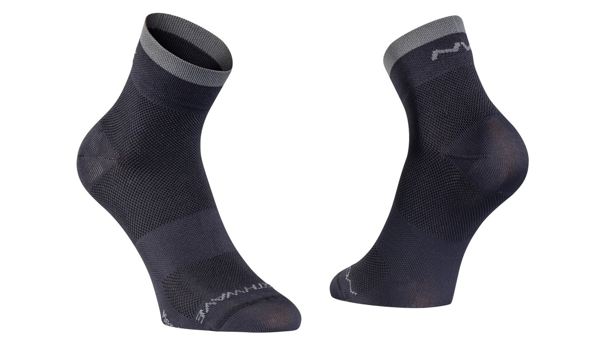 NORTHWAVE Origin sportzokni, fekete/sötétszürke, XS (32-35) NORTHWAVE Origin sportzokni, fekete/sötétszürke, XS (32-35)