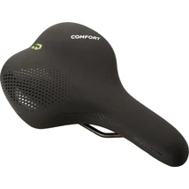 BIKEFUN Lausanne Comfort Memory Foam férfi trekking nyereg, fekete