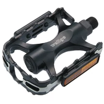WELLGO M224GDU MTB/trekking/városi keretes pedál prizmával - alu - fekete/ezüst