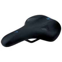 DDK Ichnos Comfort gyerek/junior városi/túra nyereg memóriahabbal - fekete/kék