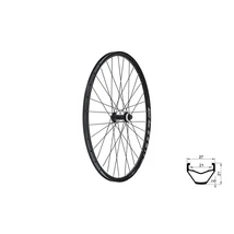 KLS Valor 21 DSC fűzött kerék - 28/29col - tárcsafékes - Center Lock - Shimano - 21mm - fekete