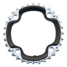 SHIMANO SLX FC-M660 első lánckerék - 3x9s - 104mm - 32T L (44-32-22T) - alumínium/acél - ezüst/fekete