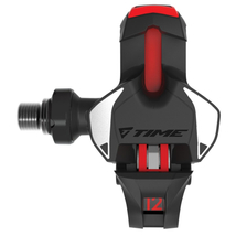 TIME XPRO 12 ICLIC road/triatlon/indoor patent pedál - karbon/acél/titán - fekete/piros
