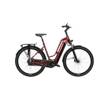 KROSS Sentio Hybrid 6.0 D női városi elektromos kerékpár - cherry/black gloss